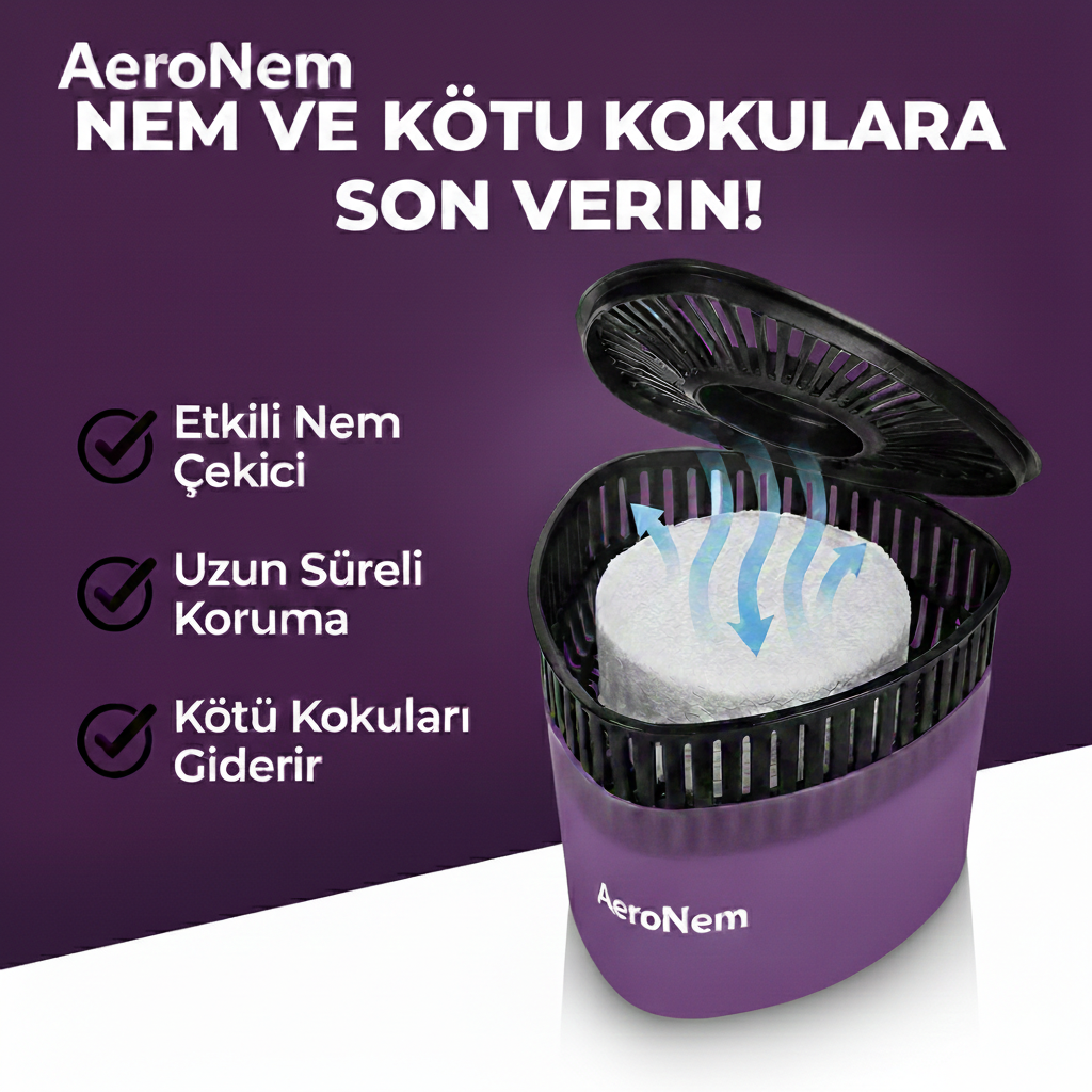 Nem ve Küf Oluşumunu Önleyen Kutu